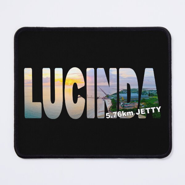 Item preview, LUCINDA 5.76km Jetty - Sunrise over the Sugar Terminal North QLD designed and sold by Adam Gormley.