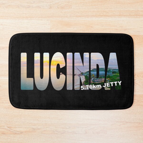 Item preview, LUCINDA 5.76km Jetty - Sunrise over the Sugar Terminal North QLD designed and sold by Adam Gormley.