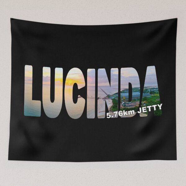 Item preview, LUCINDA 5.76km Jetty - Sunrise over the Sugar Terminal North QLD designed and sold by Adam Gormley.