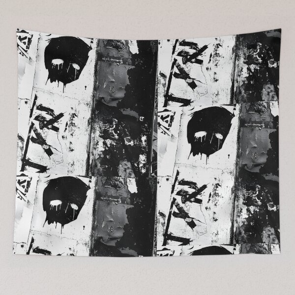 Item preview, Print0029 - GRIME DROPS - Tag it Your Way - Graffiti Tagger Blank - urban noir grunge backdrop, grayscale-style templates for Street Artists, Taggers, Bomberz • GRAFFITI BLANKS • Tag-Ready | Art-Ready designed and sold by NoveltyVariety.