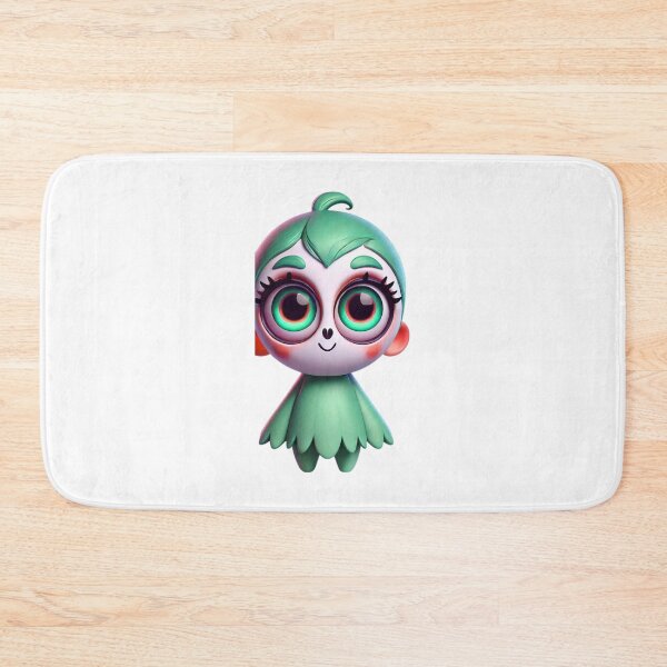 Item preview, Adorable Bogeyman Girl in Green designed and sold by Sillytoe.