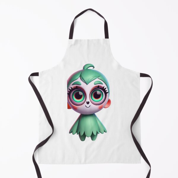 Item preview, Adorable Bogeyman Girl in Green designed and sold by Sillytoe.