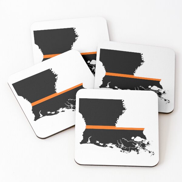 Item preview, Louisiana Thin Orange Line designed and sold by PhilbonianDezin.