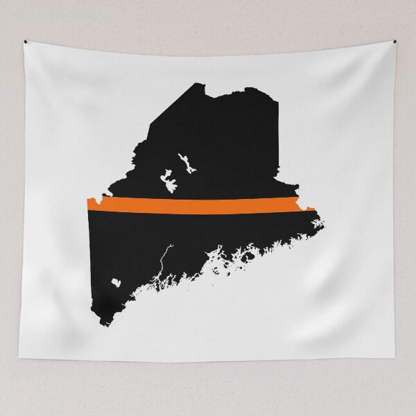 Item preview, Maine Thin Orange Line designed and sold by PhilbonianDezin.