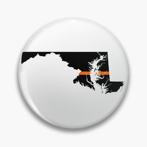 Item preview, Maryland Thin Orange Line designed and sold by PhilbonianDezin.