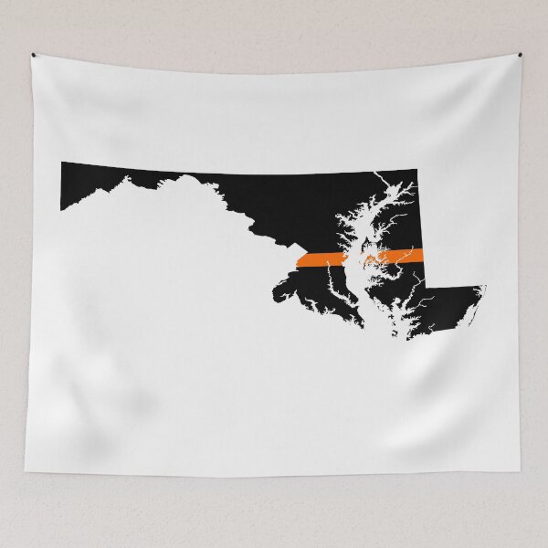 Item preview, Maryland Thin Orange Line designed and sold by PhilbonianDezin.