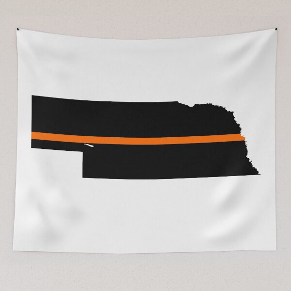 Item preview, Nebraska Thin Orange Line designed and sold by PhilbonianDezin.