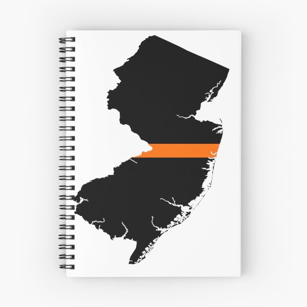 Item preview, New Jersey Thin Orange Line designed and sold by PhilbonianDezin.