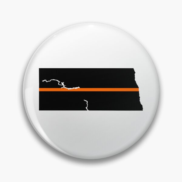 Item preview, North Dakota Thin Orange Line designed and sold by PhilbonianDezin.