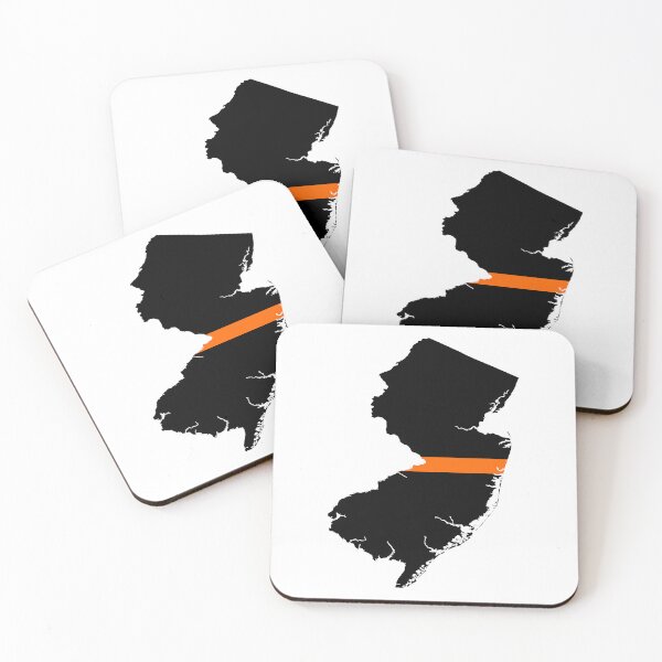 Item preview, New Jersey Thin Orange Line designed and sold by PhilbonianDezin.