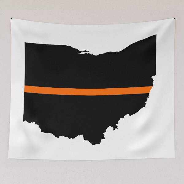 Item preview, Ohio Thin Orange Line designed and sold by PhilbonianDezin.