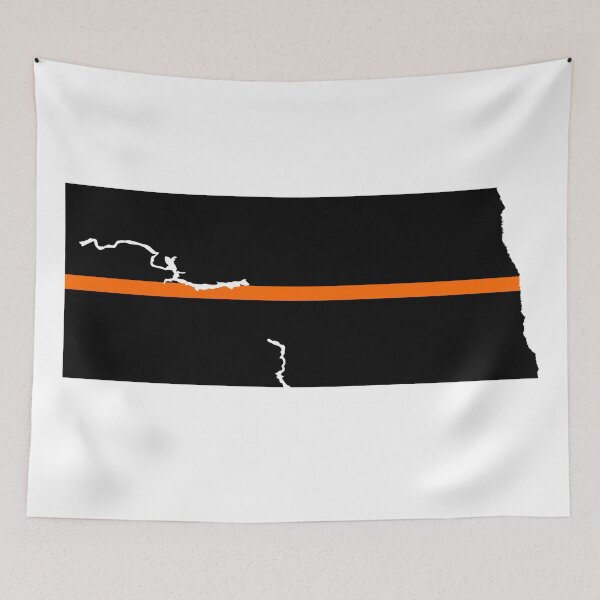 Item preview, North Dakota Thin Orange Line designed and sold by PhilbonianDezin.
