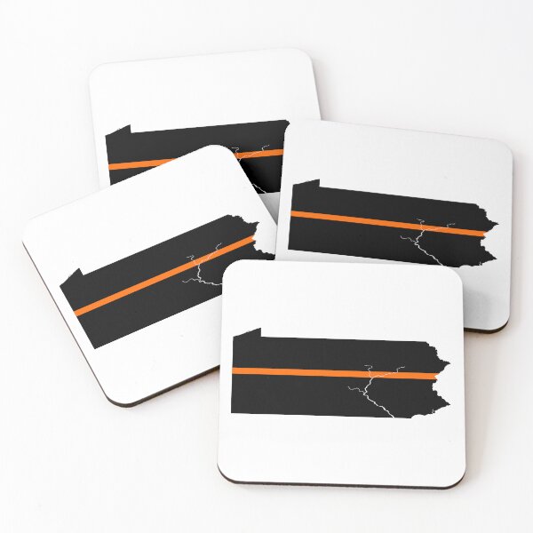 Item preview, Pennsylvania Thin Orange Line designed and sold by PhilbonianDezin.