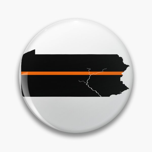 Item preview, Pennsylvania Thin Orange Line designed and sold by PhilbonianDezin.