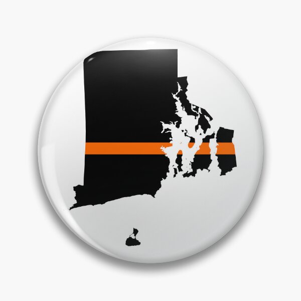 Item preview, Rhode Island Thin Orange Line designed and sold by PhilbonianDezin.