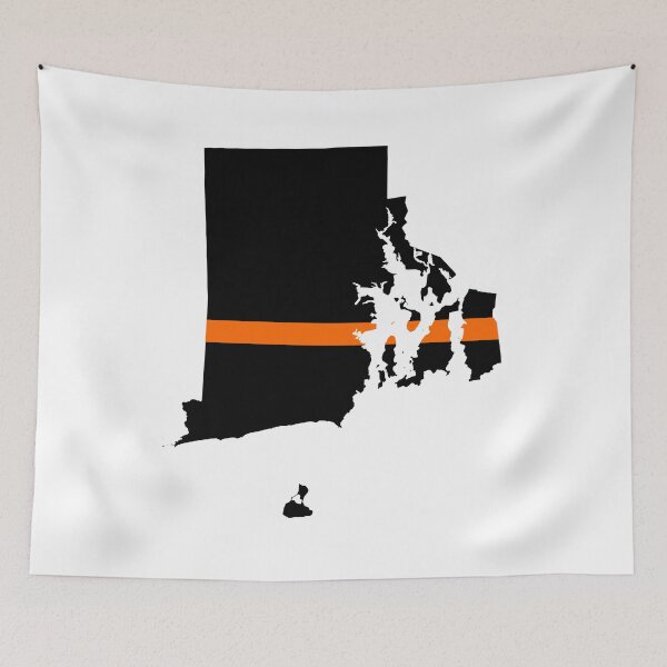 Item preview, Rhode Island Thin Orange Line designed and sold by PhilbonianDezin.