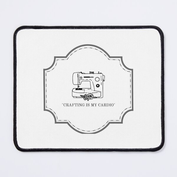 Item preview, "Crafting Is My Cardio" designed and sold by tedManville.
