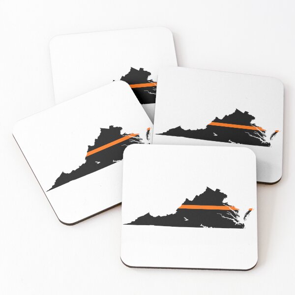 Item preview, Virginia Thin Orange Line designed and sold by PhilbonianDezin.
