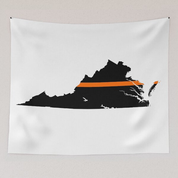 Item preview, Virginia Thin Orange Line designed and sold by PhilbonianDezin.