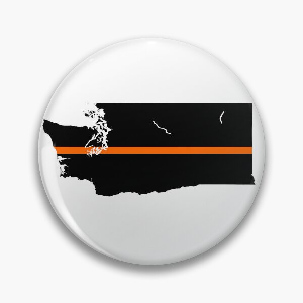 Item preview, Washington State Thin Orange Line designed and sold by PhilbonianDezin.