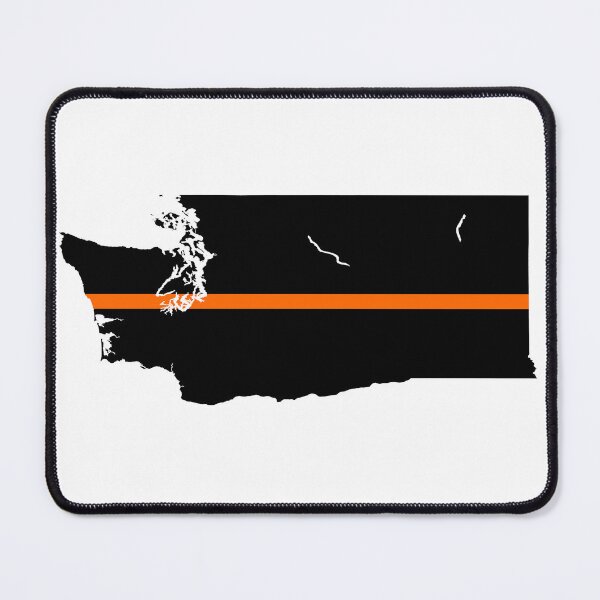 Item preview, Washington State Thin Orange Line designed and sold by PhilbonianDezin.