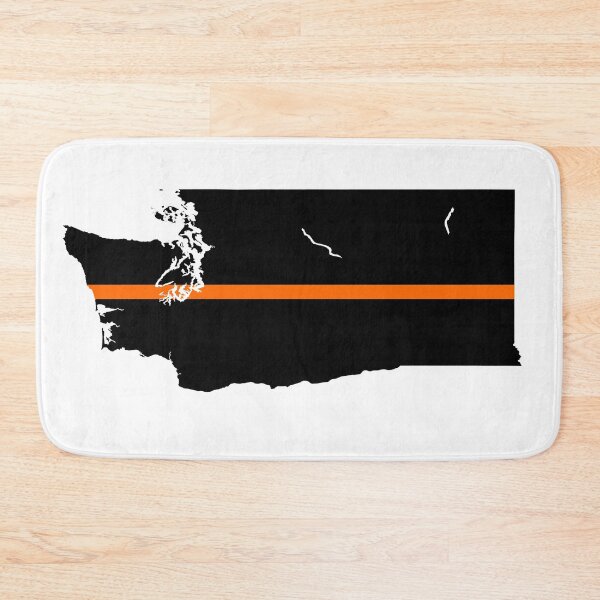 Item preview, Washington State Thin Orange Line designed and sold by PhilbonianDezin.