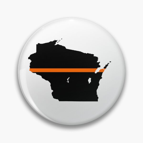 Item preview, Wisconsin Thin Orange Line designed and sold by PhilbonianDezin.
