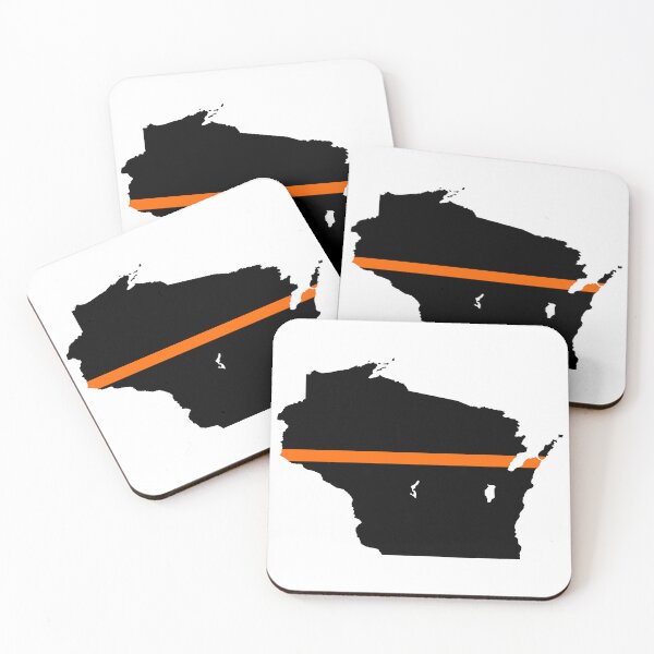 Item preview, Wisconsin Thin Orange Line designed and sold by PhilbonianDezin.