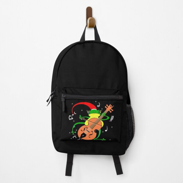 Item preview, Cute Christmas frog playing cello designed and sold by Shirley cute art .