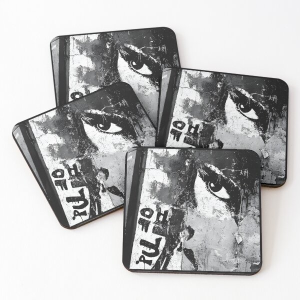 Item preview, Print0030 - GRIME DROPS - Tag it Your Way - Graffiti Tagger Blank - urban noir grunge backdrop, grayscale-style templates for Street Artists, Taggers, Bomberz • GRAFFITI BLANKS • Tag-Ready | Art-Ready designed and sold by NoveltyVariety.