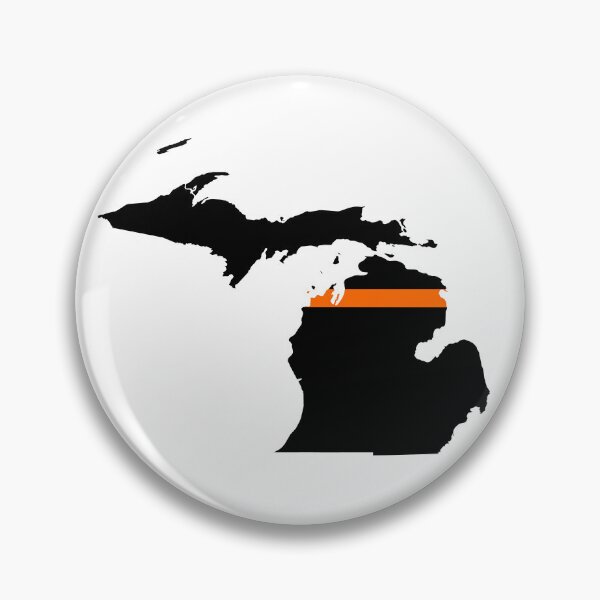 Item preview, Michigan Thin Orange Line designed and sold by PhilbonianDezin.