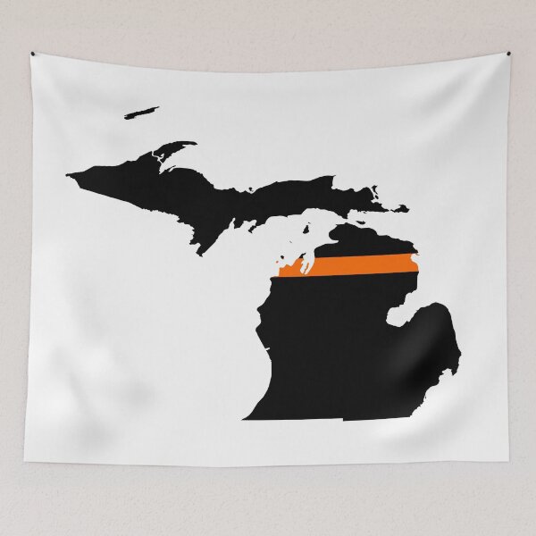 Item preview, Michigan Thin Orange Line designed and sold by PhilbonianDezin.