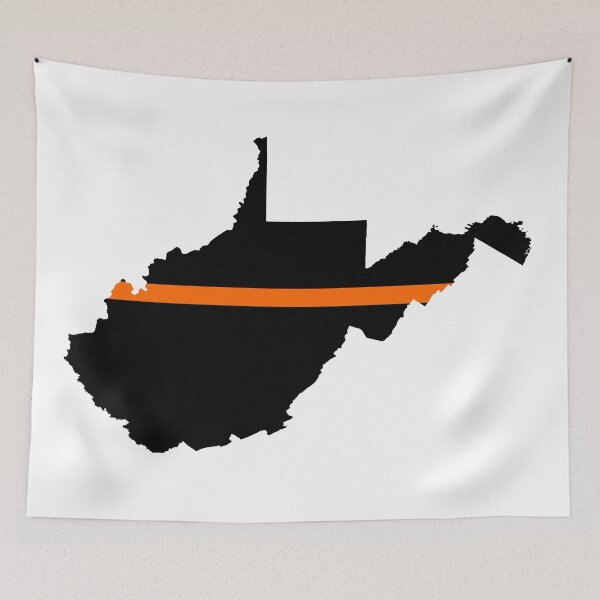Item preview, West Virginia Thin Orange Line designed and sold by PhilbonianDezin.