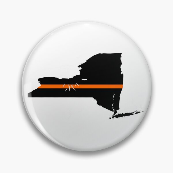 Item preview, New York State Thin Orange Line designed and sold by PhilbonianDezin.