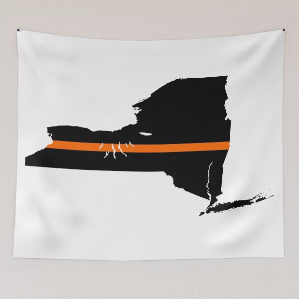 Item preview, New York State Thin Orange Line designed and sold by PhilbonianDezin.