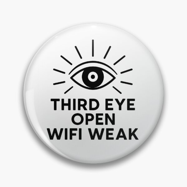 Item preview, Third Eye Open – Wifi Weak | Modern Spiritual Awakening Design designed and sold by Jacksonso.