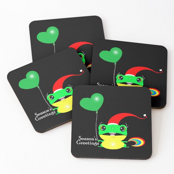 Item preview, Happy Christmas frog  designed and sold by Shirley cute art .