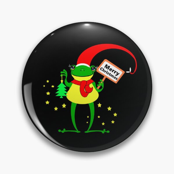 Artikelvorschau, Frohe Weihnachten, Frosch entworfen und verkauft von Shirley cute art .