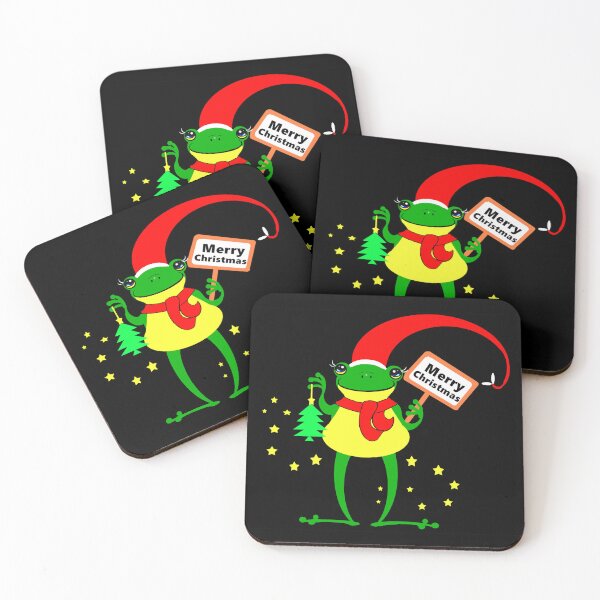 Item preview, Happy Christmas Frog  designed and sold by Shirley cute art .