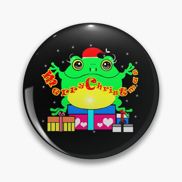 Artikelvorschau, Fröhliche Weihnachten, Frosch entworfen und verkauft von Shirley cute art .