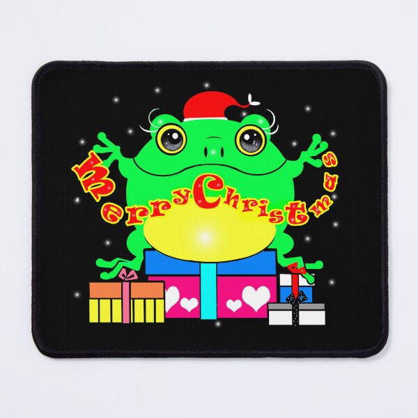 Item preview, Happy Christmas frog designed and sold by Shirley cute art .