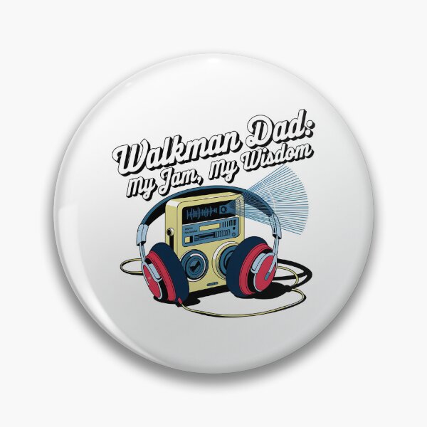 Item preview, 90s Walkman Dad T-Shirt – My Jam My Wisdom Retro Father’s Day designed and sold by CuteDesignables.