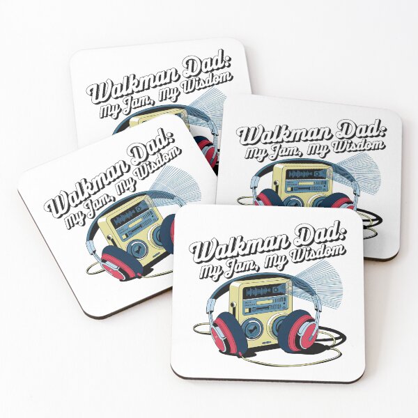 Item preview, 90s Walkman Dad T-Shirt – My Jam My Wisdom Retro Father’s Day designed and sold by CuteDesignables.