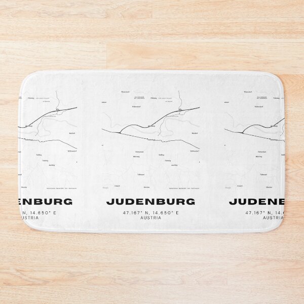 Item preview, Judenburg Map – Styria Minimalist Map Wall Art designed and sold by RM-Journey.
