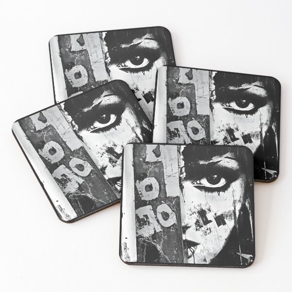 Item preview, Print0032 - GRIME DROPS - Tag it Your Way - Graffiti Tagger Blank - urban noir grunge backdrop, grayscale-style templates for Street Artists, Taggers, Bomberz • GRAFFITI BLANKS • Tag-Ready | Art-Ready designed and sold by NoveltyVariety.