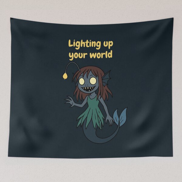 Item preview, Lumina the Anglerfish - Light up your World designed and sold by Smoggs741.