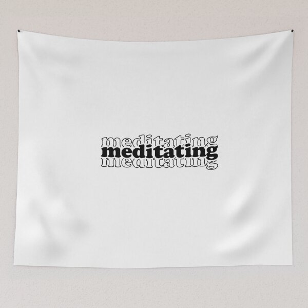 Item preview, Meditating Vintage - Funny Meditating Lover designed and sold by Oussinc.