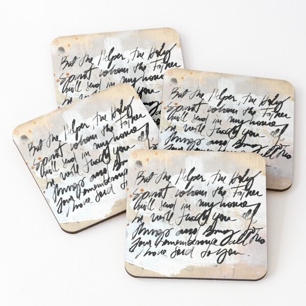 Item preview, Holy Spirit Bible verse designed and sold by Ingrid Blixt.