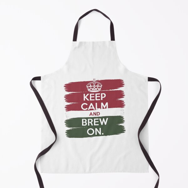 Item preview, Keep Calm and Brew On – Funny Homebrewing Dad designed and sold by CuteDesignables.
