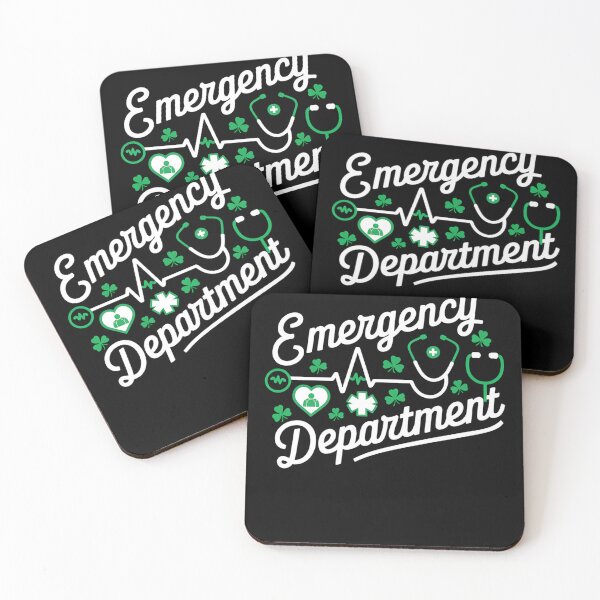 Item preview, Emergency Department St Patricks Day designed and sold by MAKOPOKOShop.